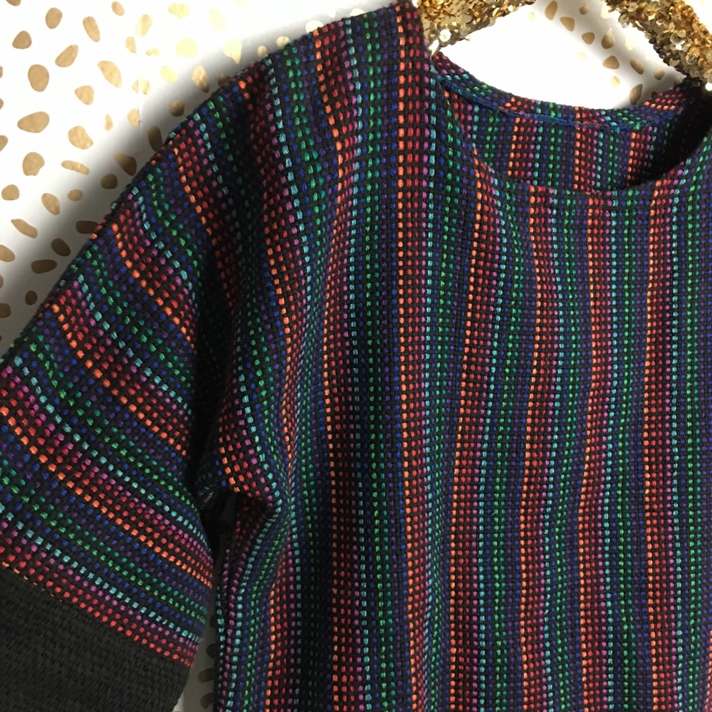 🍉NWT Jesamie Handwoven Cotton Kids Top Multicolor - Picture 3 of 8